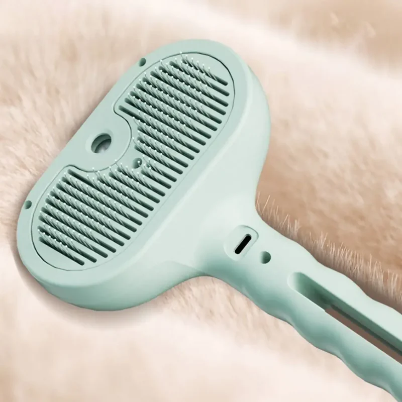 Brosse peigne vapeur pour chien avec spray - Image 4