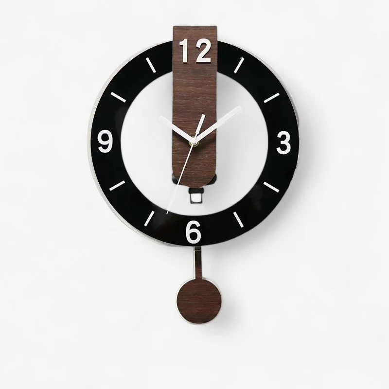 Horloge murale à pendule mouvement quartz - Image 2