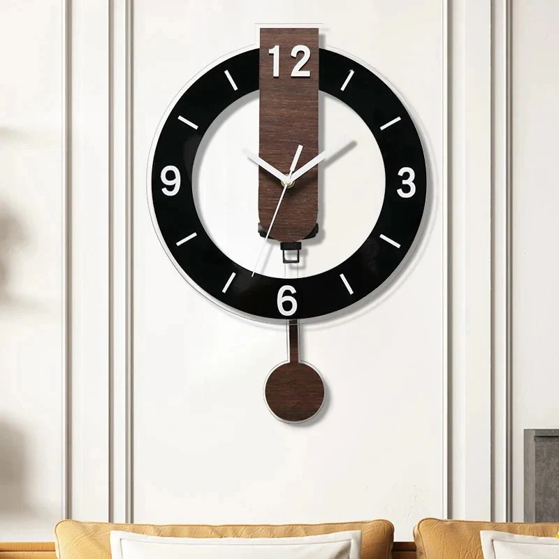 Horloge murale à pendule mouvement quartz - Image 3