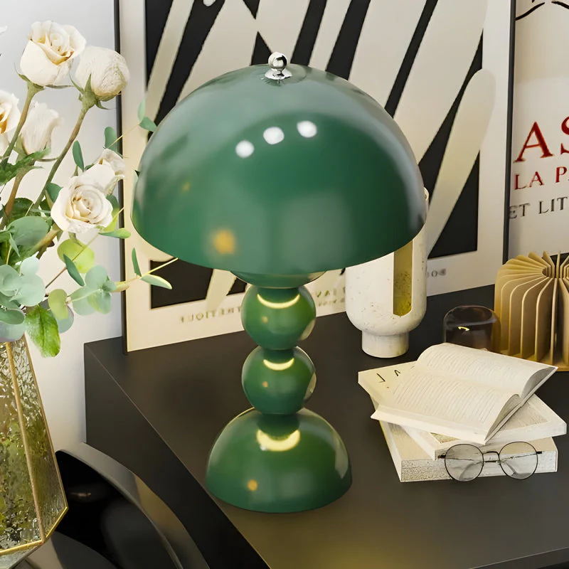 Lampe de table LED veilleuse abat-jour floral - Image 12