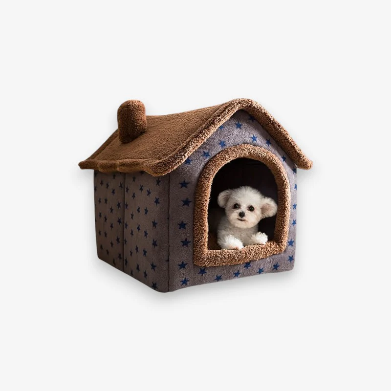 Lit-maison pour animaux pliable - Image 2