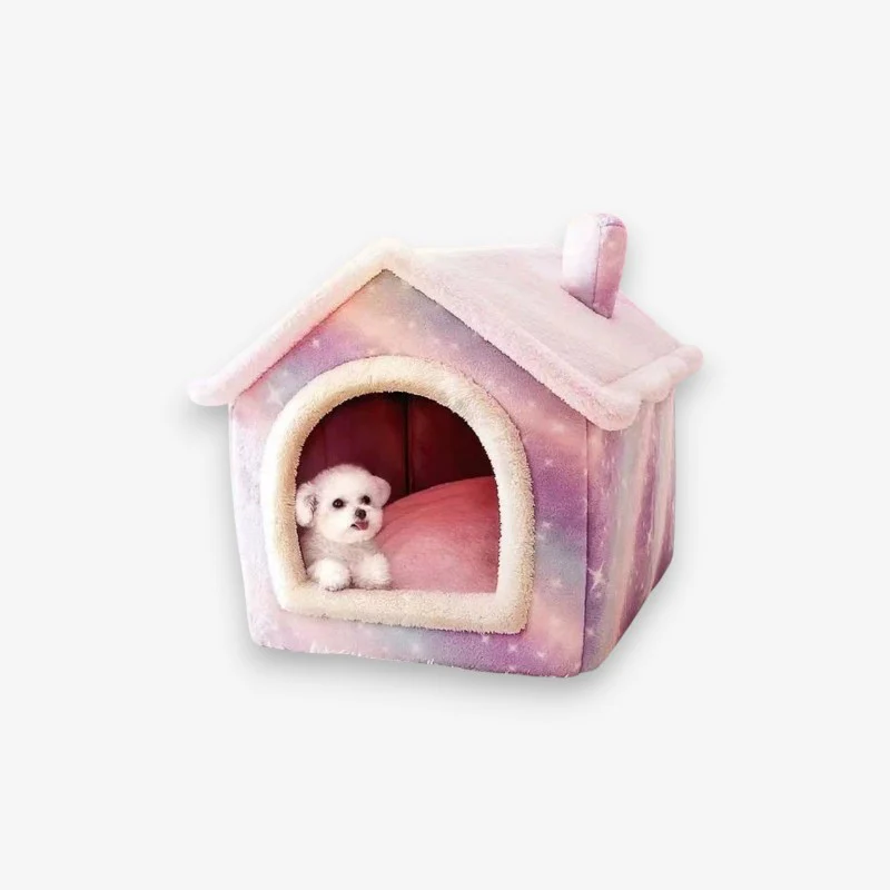Lit-maison pour animaux pliable - Image 3