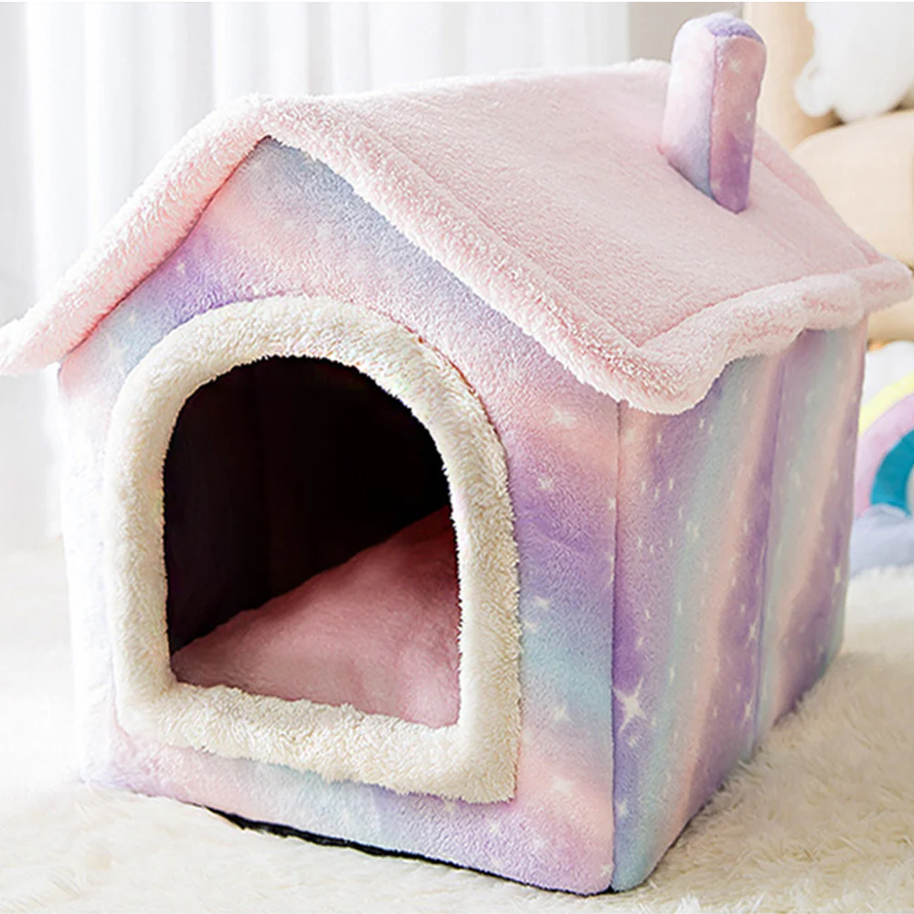 Lit-maison pour animaux pliable - Image 5