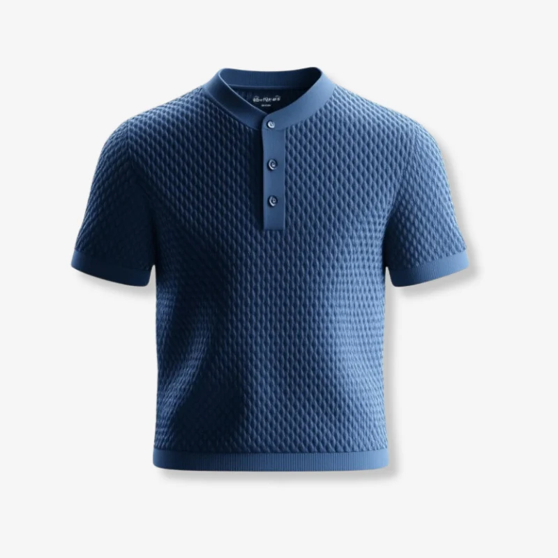 Chemise homme manches courtes coupe ajustée à boutons