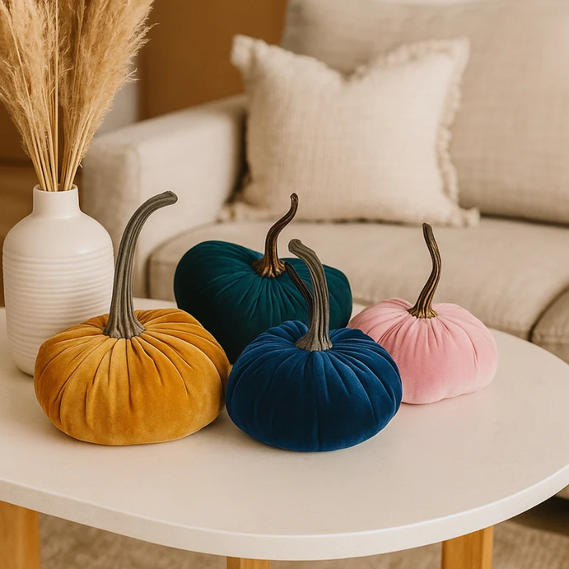 Citrouille décorative PumpCuddle en coton - Image 7