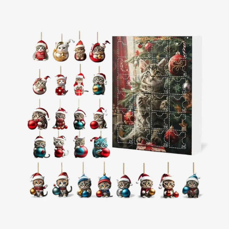 Calendrier de l’Avent Noël PurrFest chats - Image 4