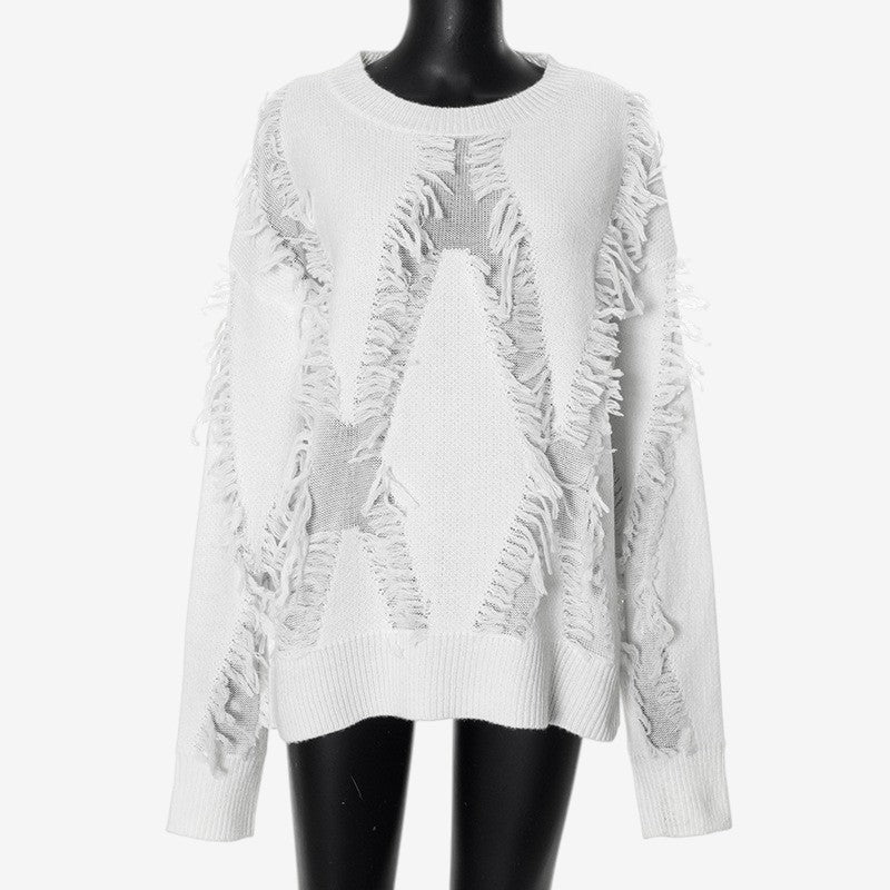 Cardigan oversize femme col rond
