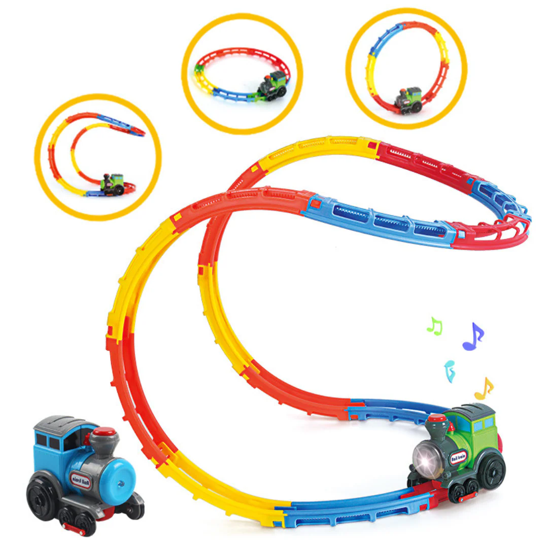 Locomotive jouet RailRush interactive lumières sons - Image 3