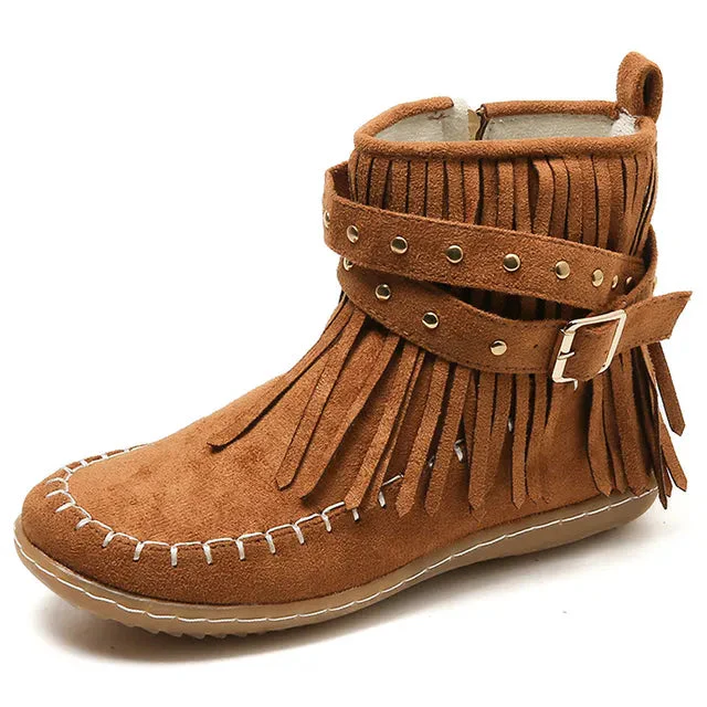 Bottines élégantes avec franges - Image 8