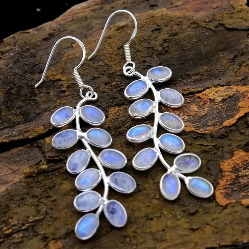 Boucles d'Oreilles Pendantes Inspirées de la Nature - Image 3