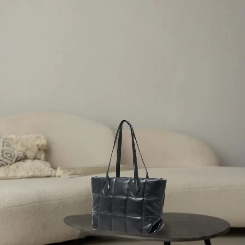 Rebecca – Grand Sac Cabas à Épaule avec Fermeture Zippée - Image 2