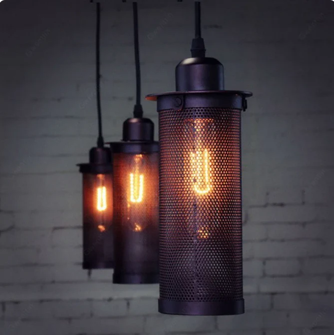 Lampe suspendue vintage-moderne - Image 4