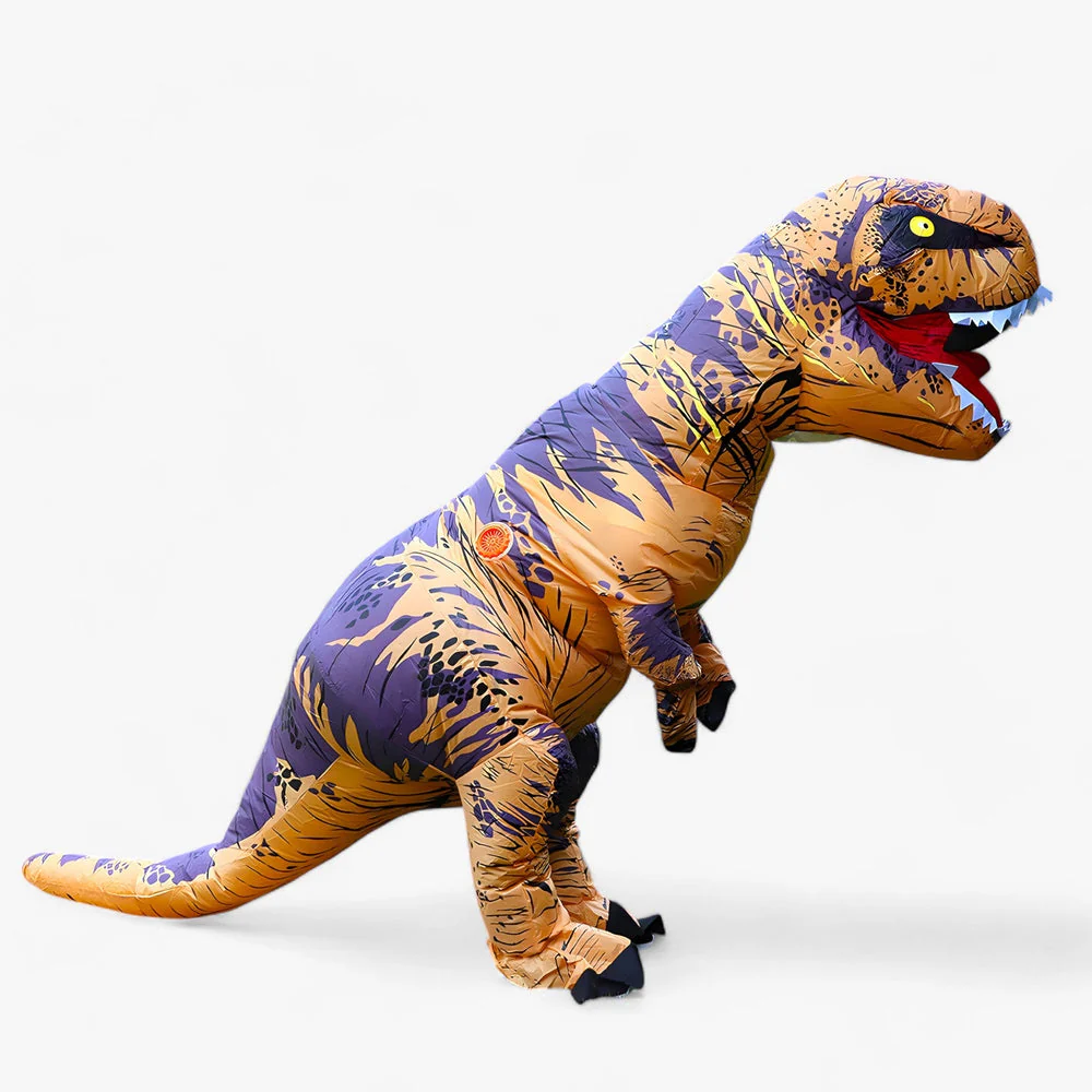 Costume gonflable T-Rex avec ventilateur intégré - Image 2
