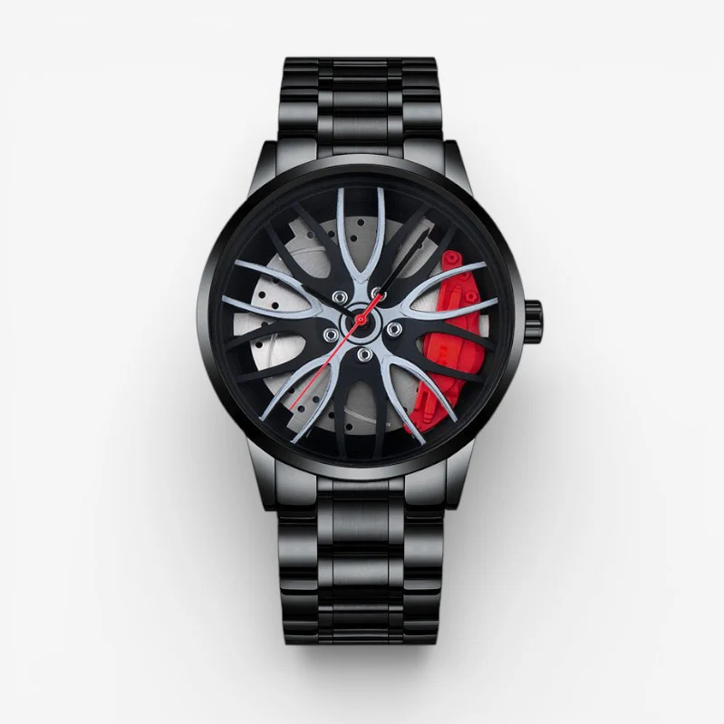 Reyan – Montre à Aiguilles avec Cadran Rond et Bracelet Ajustable