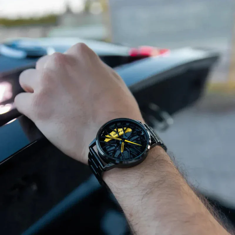 Reyan – Montre à Aiguilles avec Cadran Rond et Bracelet Ajustable - Image 6
