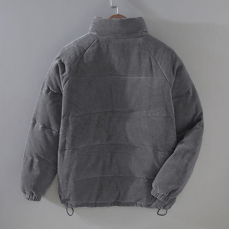 Veste boutonnée décontractée avec col et manches longues - Image 4
