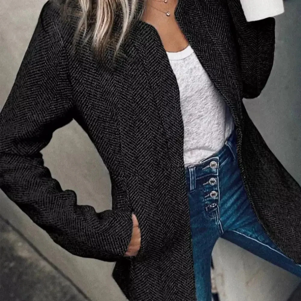 Trench coat d’hiver femme polyvalent