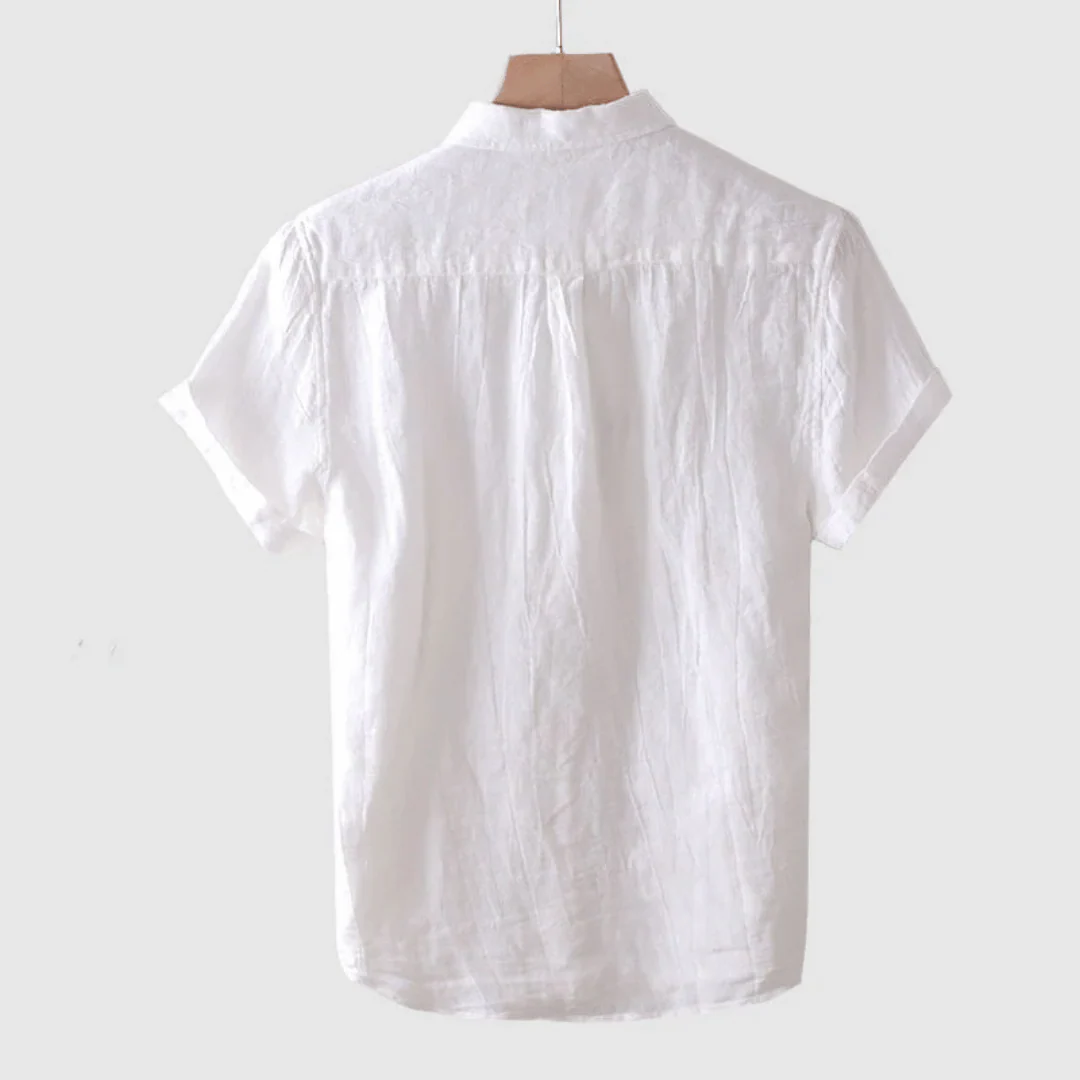 Chemise homme manches courtes col classique - Image 5