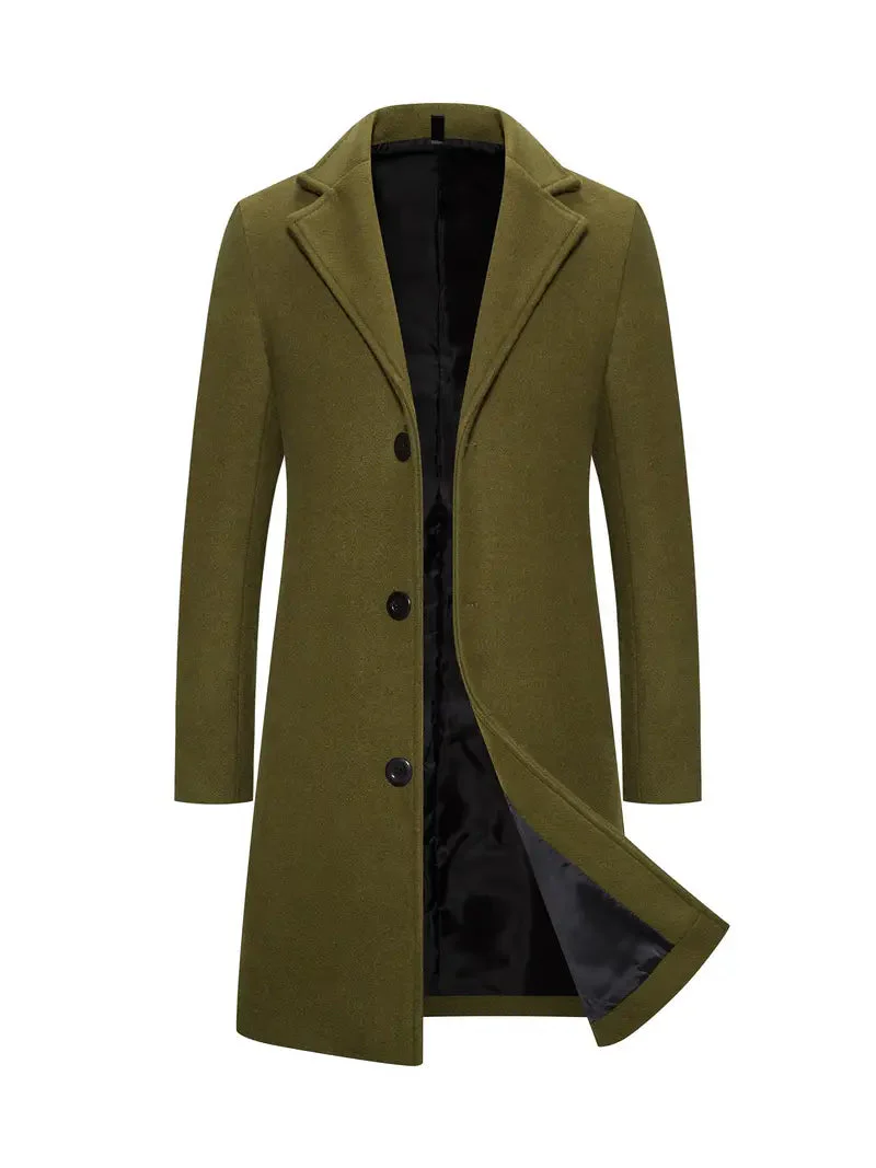 Trench-coat boutonné tendance pour un style extérieur raffiné - Image 2