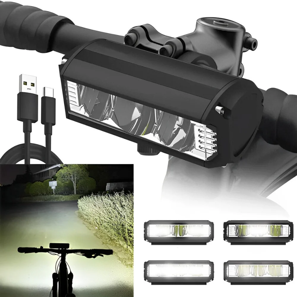 Éclairage Vélo LED Rechargeable - Image 4