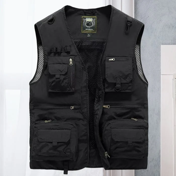 Gilet cargo Ridge – Fermeture éclair ajustable et poches multiples - Image 2
