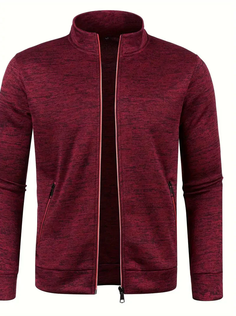 Veste zippée décontractée avec poches et manches longues - Image 6