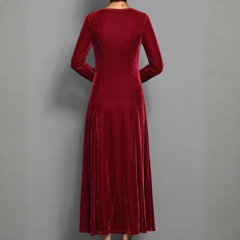 Robe femme manches longues col rond - Image 11