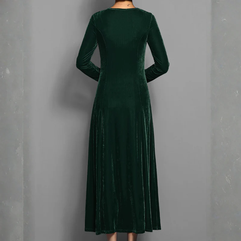 Robe femme manches longues col rond - Image 12