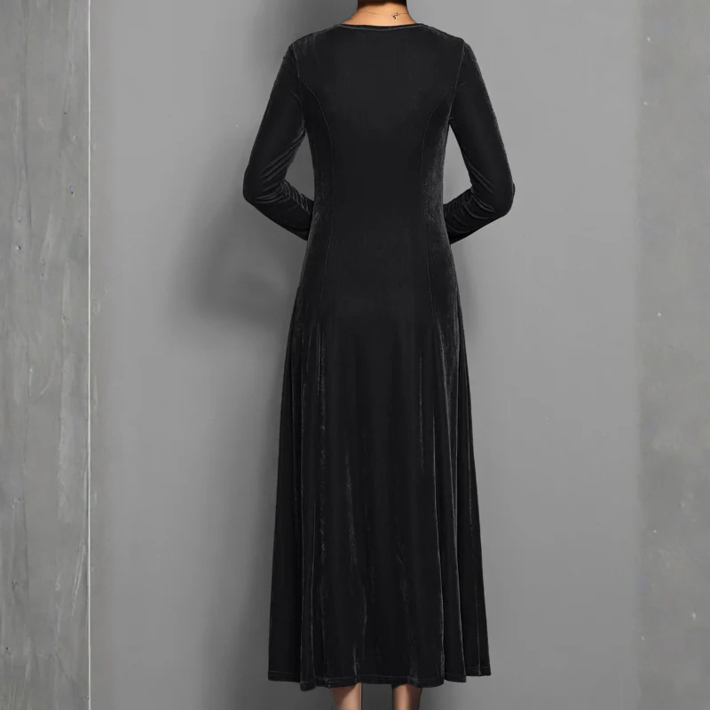 Robe femme manches longues col rond - Image 13