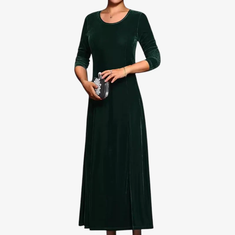 Robe femme manches longues col rond - Image 5