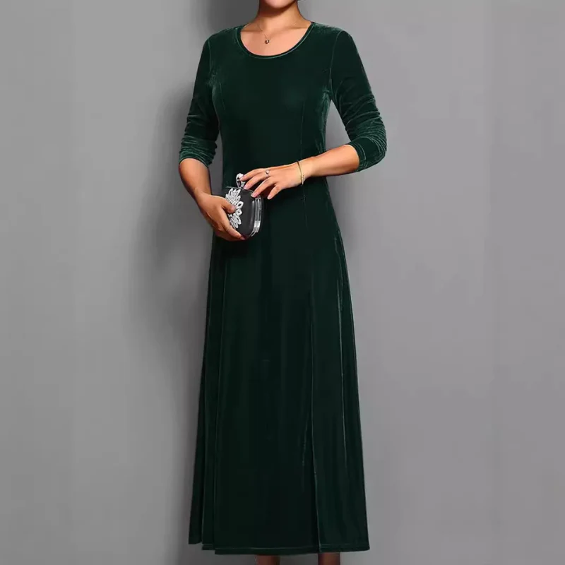 Robe femme manches longues col rond - Image 6