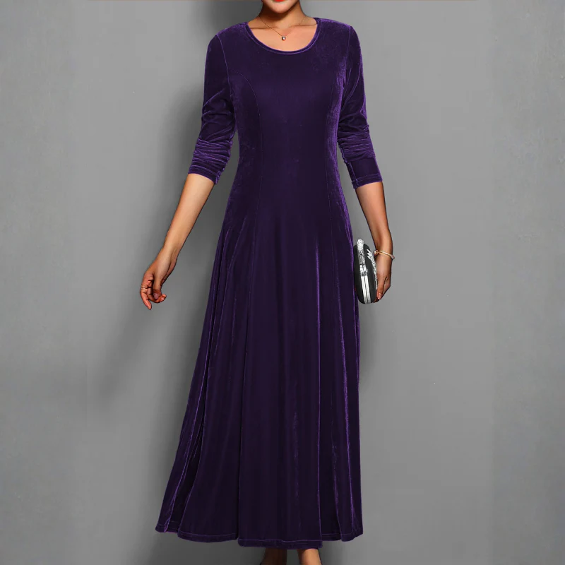 Robe femme manches longues col rond - Image 8