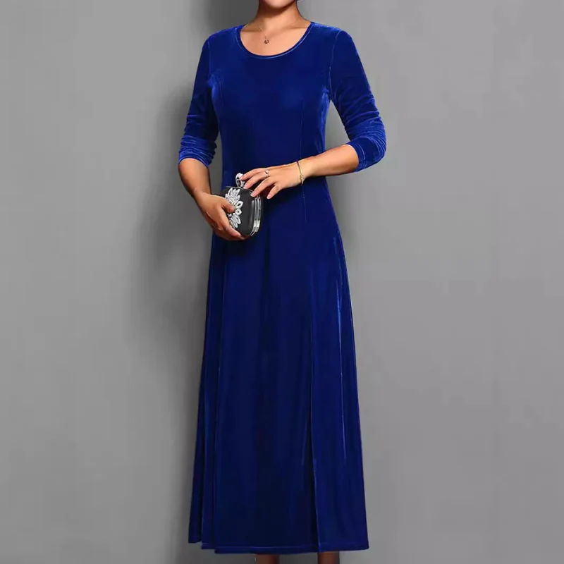 Robe femme manches longues col rond - Image 9