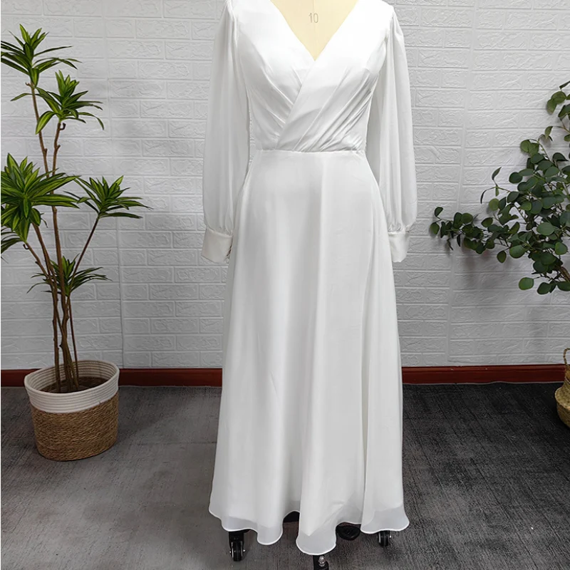Robe longue fluide pour femmes - Image 4