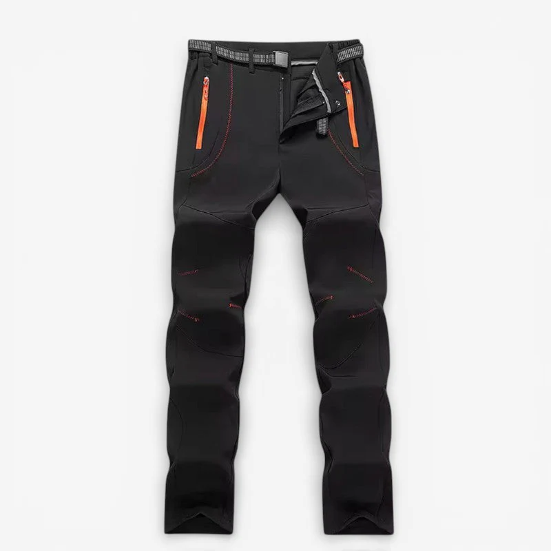 Robert – Pantalon Large à Poches Zippées Multiples