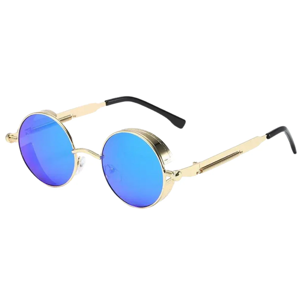 Lunettes de soleil homme rondes - Image 2