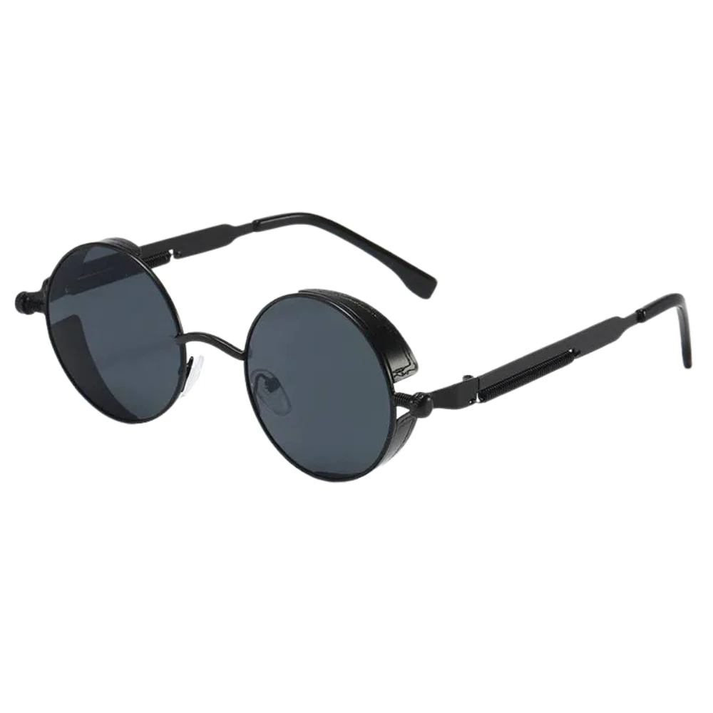 Lunettes de soleil homme rondes - Image 3
