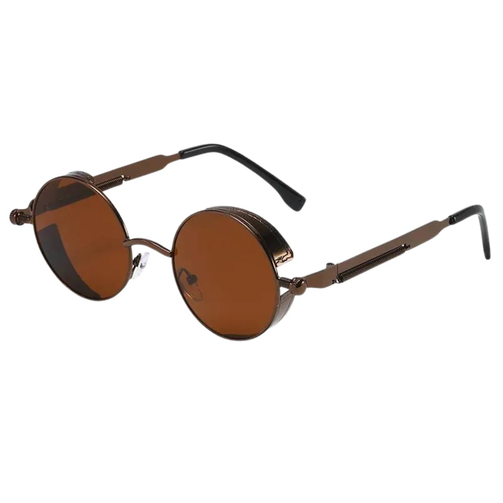Lunettes de soleil homme rondes - Image 5