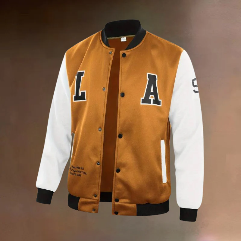Veste homme col montant boutonnée manches longues - Image 6