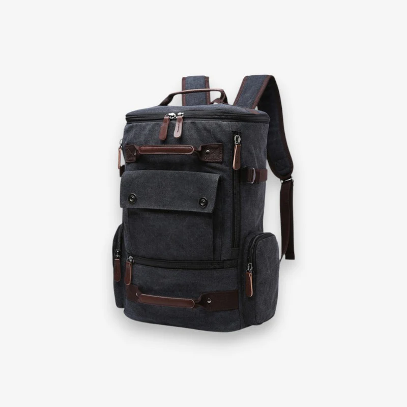 Sac à dos multi-poches zippées