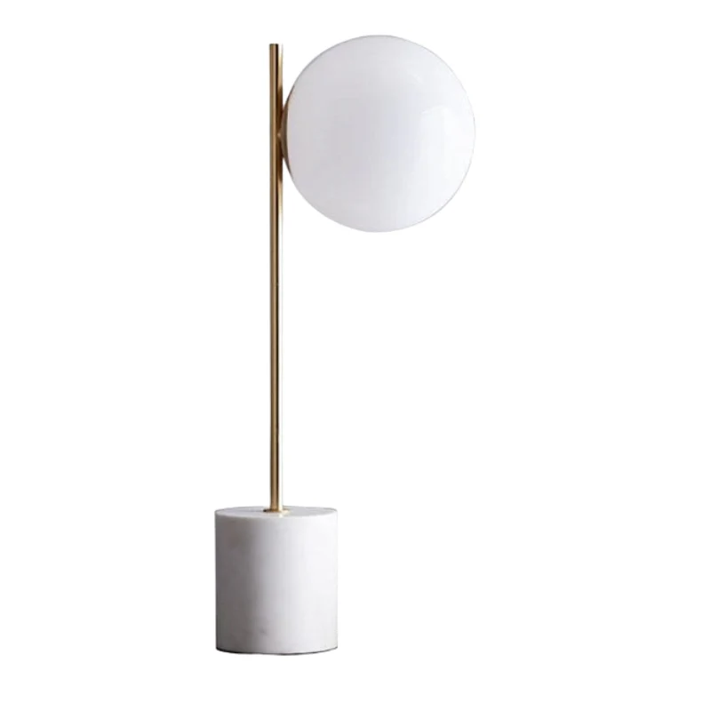 Lampe de bureau RoundBall en verre