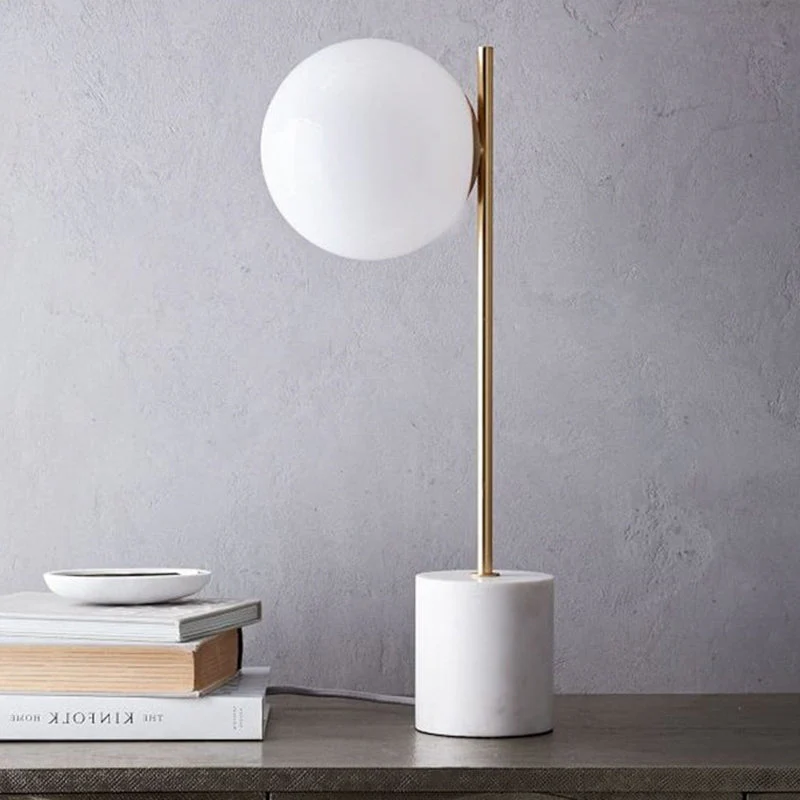 Lampe de bureau RoundBall en verre - Image 2