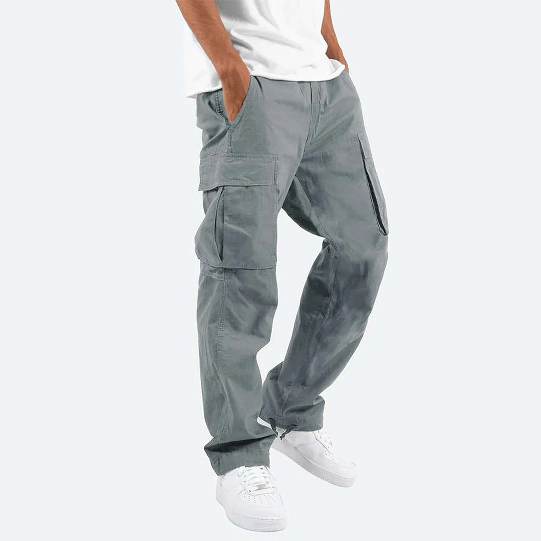 Pantalon cargo Roy poches pratiques coupe confortable - Image 2