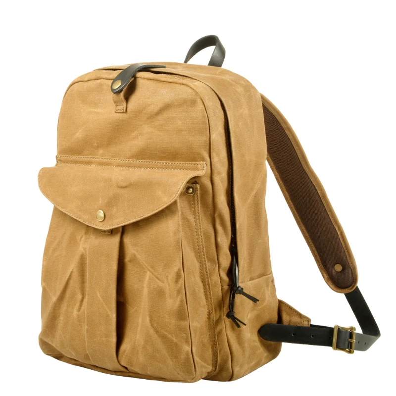 Grand sac à dos avec poches zippées multiples