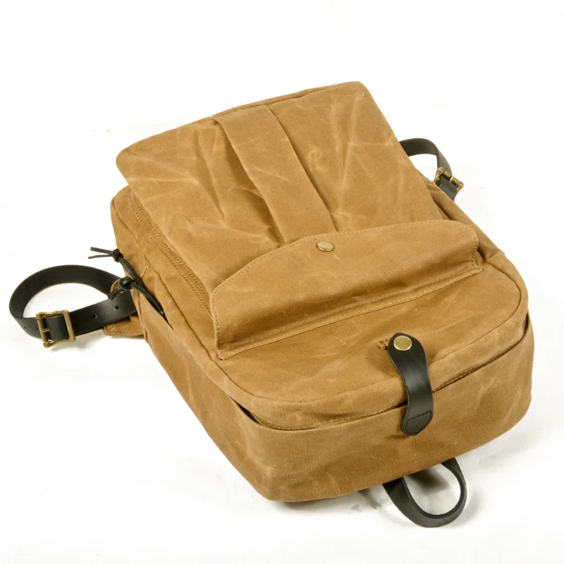 Grand sac à dos avec poches zippées multiples - Image 7