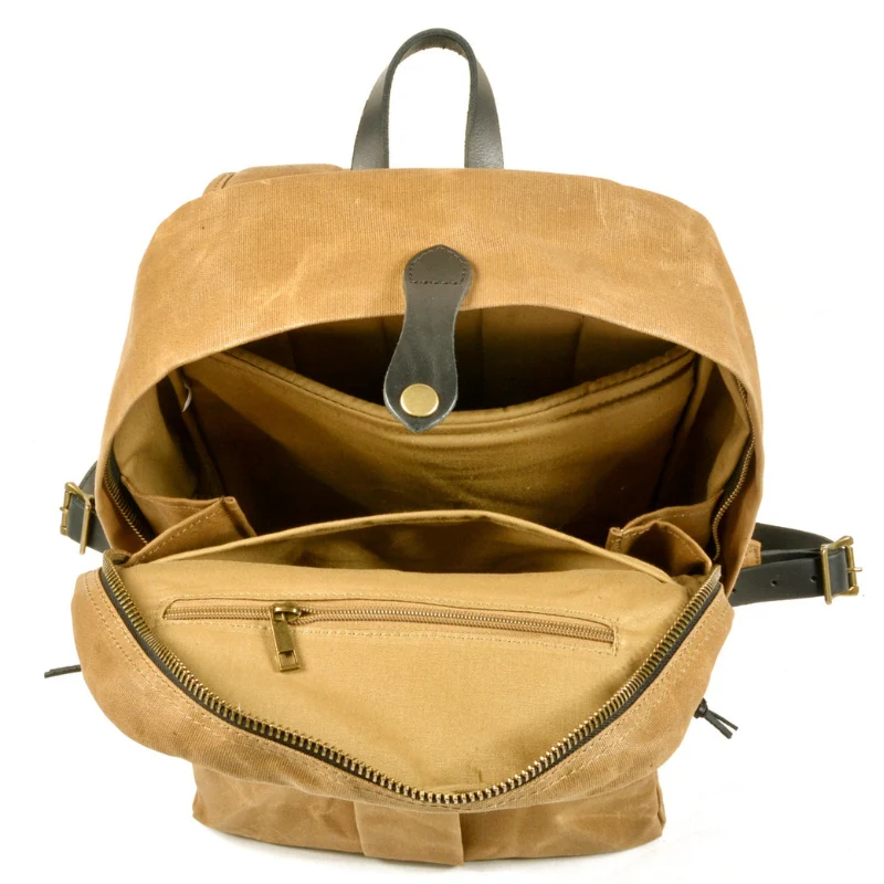 Grand sac à dos avec poches zippées multiples - Image 8