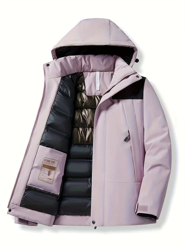 Veste imperméable à manches longues avec capuche - Image 8