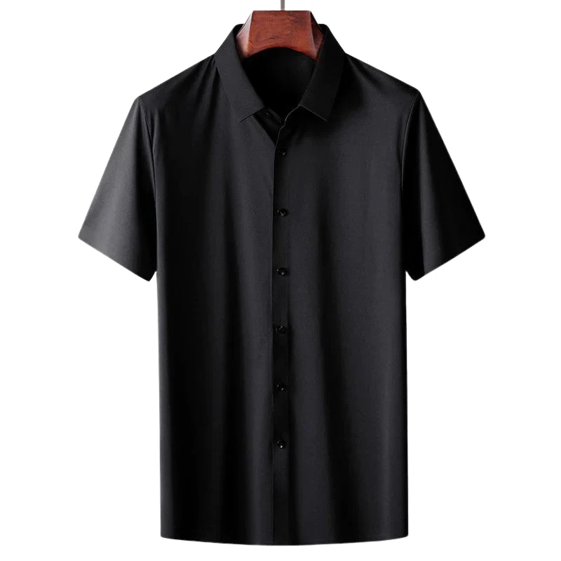 Chemise homme à manches courtes en nylon-élasthanne - Image 5