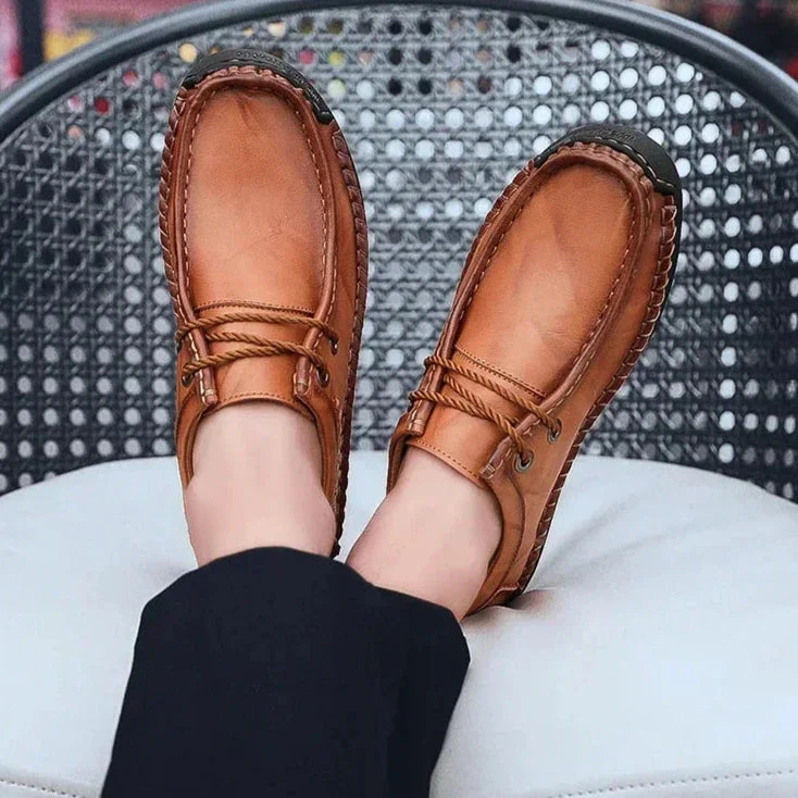 Ryder - Mocassins Classiques Cousus à la Main et à Lacets - Image 11