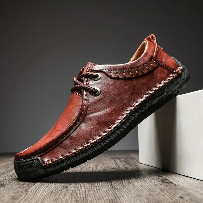 Ryder - Mocassins Classiques Cousus à la Main et à Lacets - Image 13